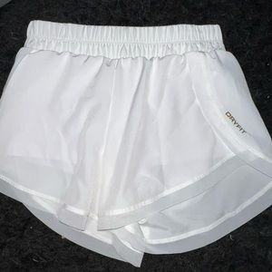 White lululemon shorts size 2